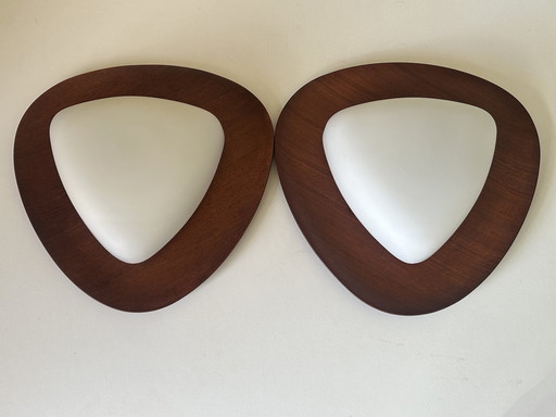 Pair of Reggiani Wall Lights 60s Design