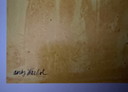 Andy Warhol: "So Sunny C.,1958". Signed In the Plate.