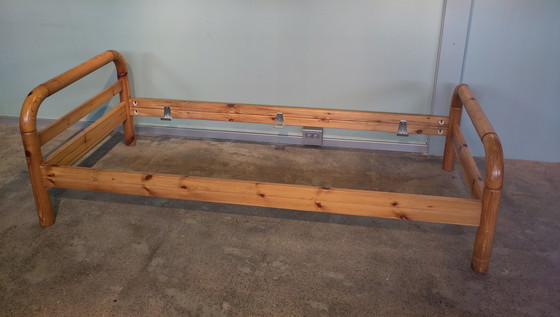 Image 1 of Vintage bed pine wood