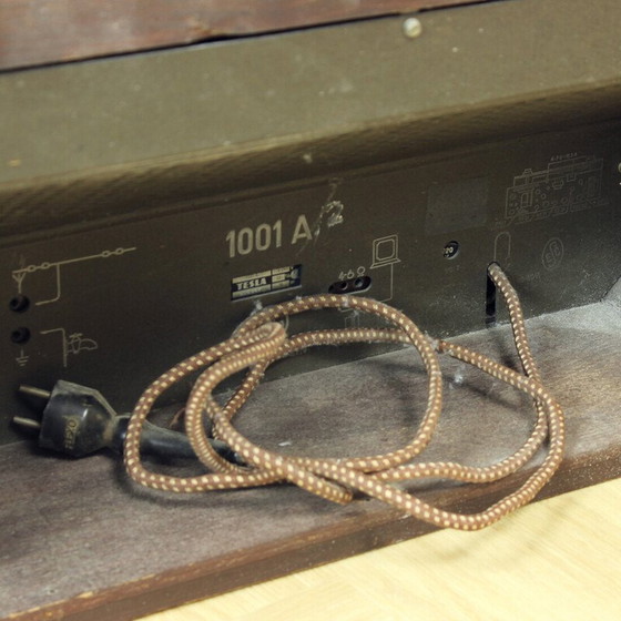 Image 1 of Vintage Tesla Dirigent gramoradio, Czechoslovakia 1956