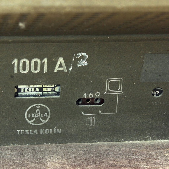 Image 1 of Vintage Tesla Dirigent gramoradio, Czechoslovakia 1956