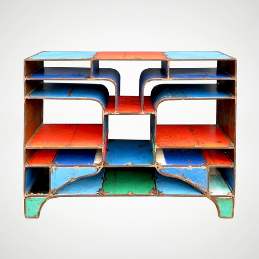 Étagère brutaliste