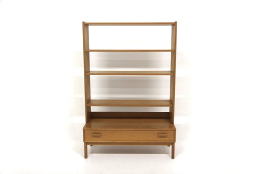  Scandinavian Oak Bookcase, Sweden, 1960