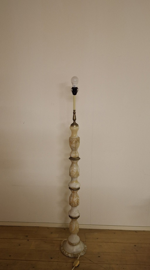 Alabaster Floor Lamp