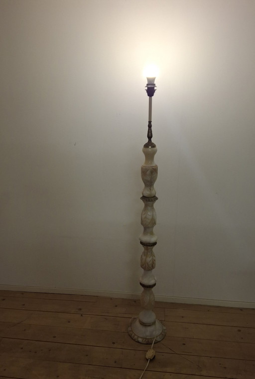 Alabaster Floor Lamp