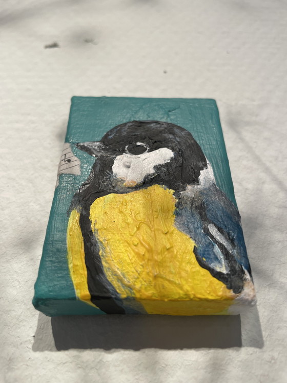 Image 1 of Painting Of A Great Tit