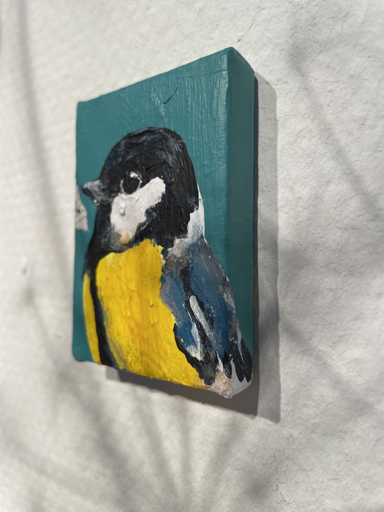 Image 1 of Painting Of A Great Tit