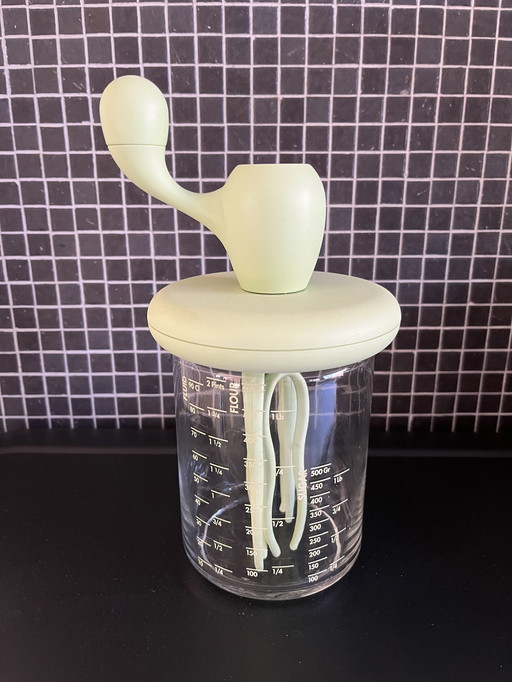 Folpo Alessi - Glass jar / Mixer