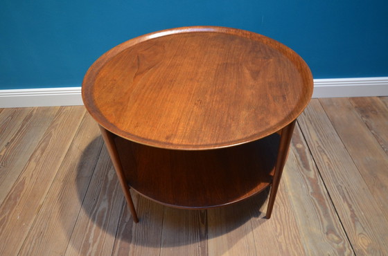 Image 1 of Teak side table