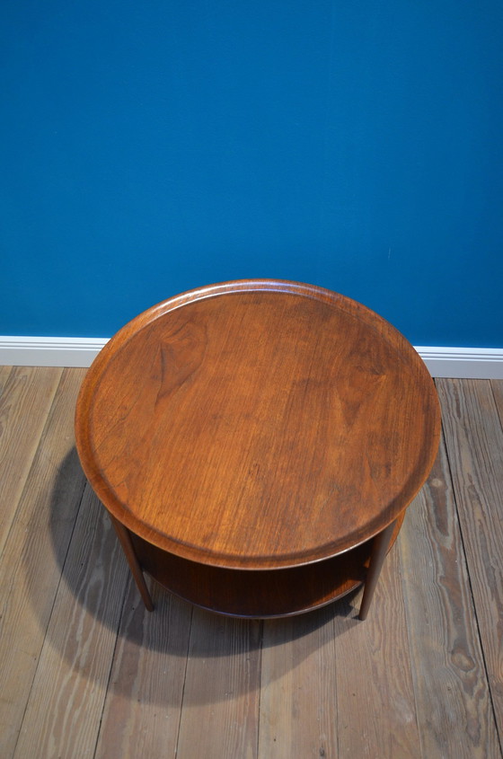 Image 1 of Teak side table