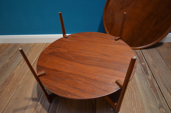 Image 1 of Teak side table