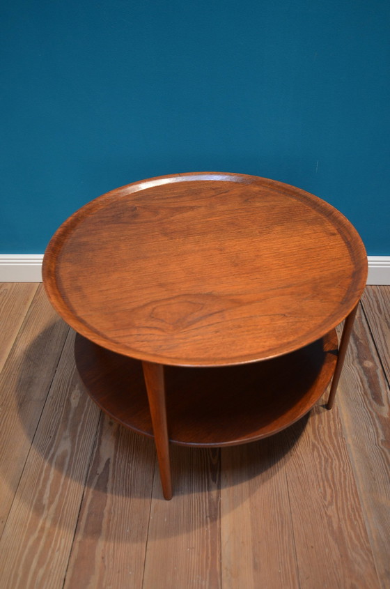 Image 1 of Teak side table