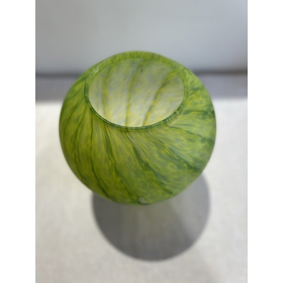 Image 1 of Vintage glass paste vase for Verrerie V.a.