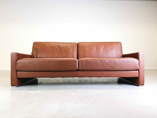 2-3 Seater Sofa Couch Rolf Benz Leather Ego Type G Brown Design