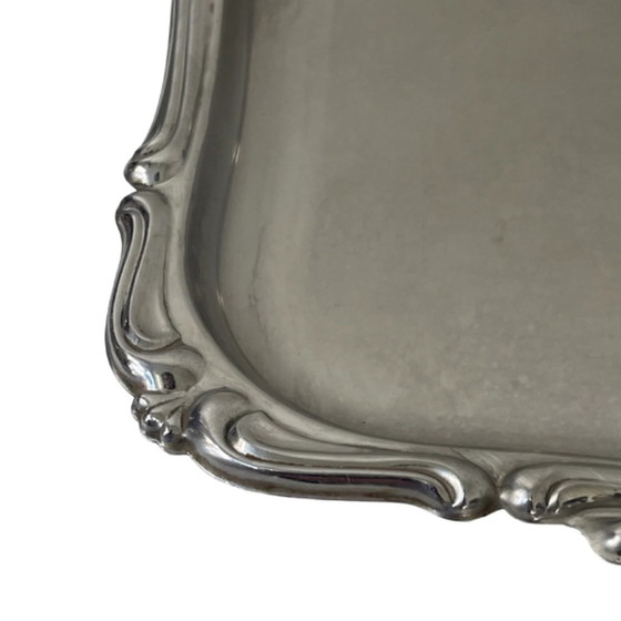 Image 1 of Alfra Alessi - Round bowl - Serving tray - Stainless steel