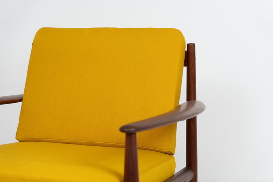 Image 1 of “Fd-128” Easy Chair By Grete Jalk For France & Son (Denmark, 1960S).