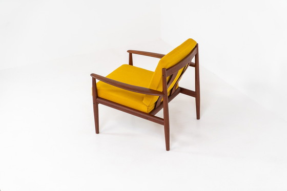 Image 1 of “Fd-128” Easy Chair By Grete Jalk For France & Son (Denmark, 1960S).