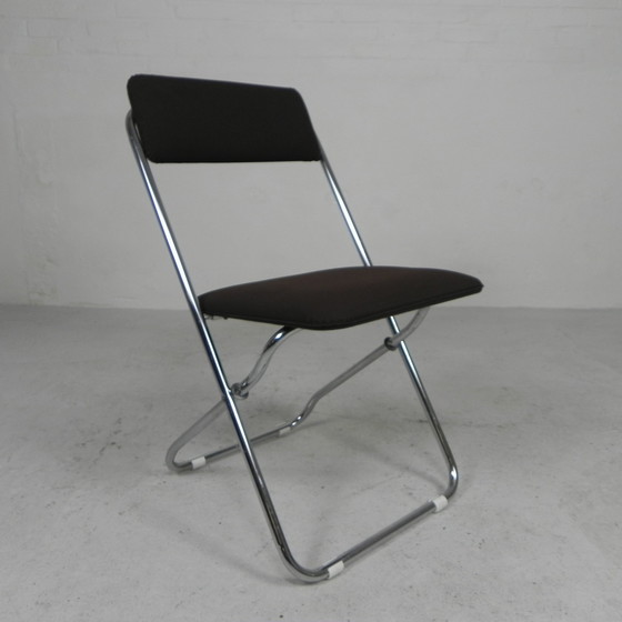 Image 1 of Set of 6 Framar folding chairs, 1970s