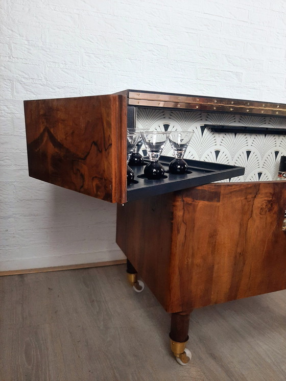 Image 1 of Carrello per bevande Art Déco