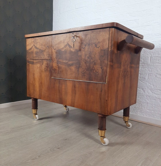 Image 1 of Carrello per bevande Art Déco