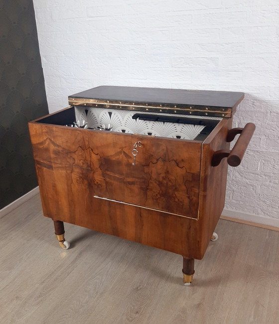 Image 1 of Carrello per bevande Art Déco