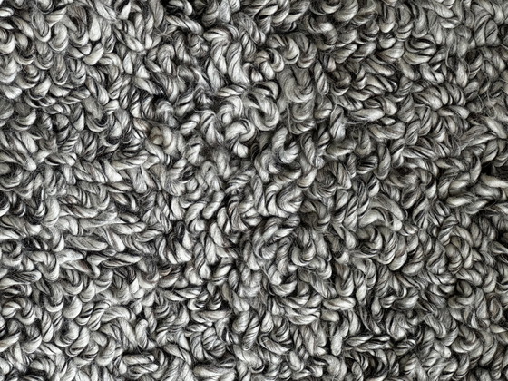 Image 1 of Matser Wool designer rug gray mottled