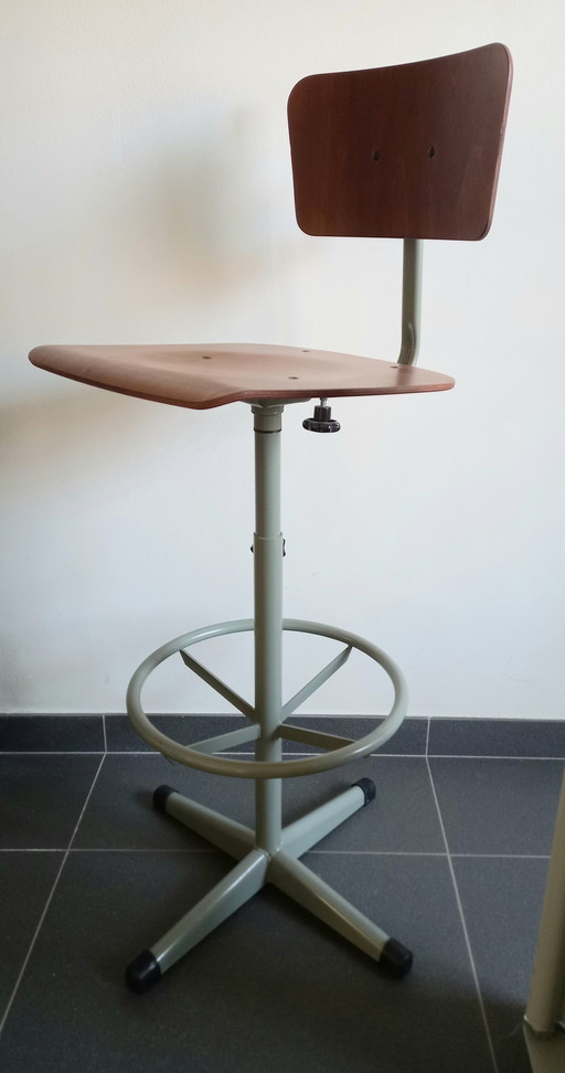 2X Industrial Barstool Dykmeyer