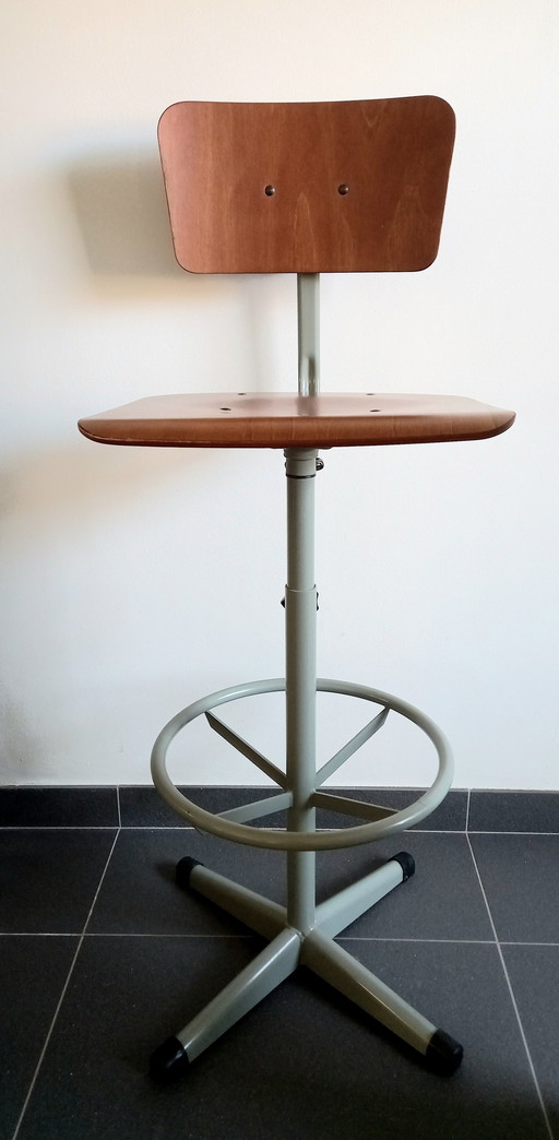 2X Industrial Barstool Dykmeyer