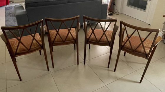 Image 1 of 4x Poly Z dining chairs, A.A. Patijn for Zijlstra Joure, 1950s