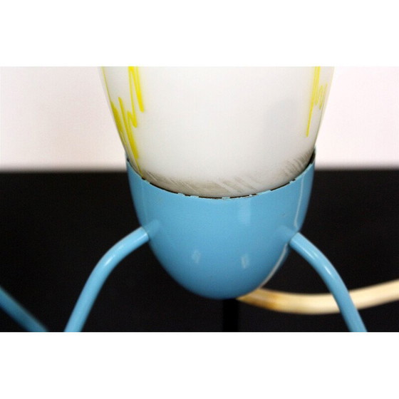 Image 1 of Coppia di lampade da scrivania vintage Rocket per Napako, Cecoslovacchia, 1960