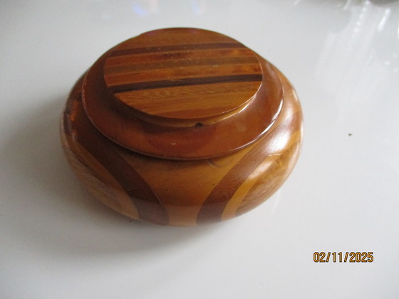 Image 1 of Ciotole in legno d'epoca realizzate con legni autoctoni della Nuova Zelanda