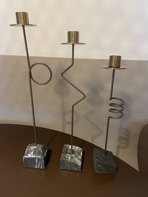 Ikea Kräsen Candlestick Set From 1987 New