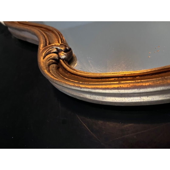 Image 1 of Specchio vintage in legno dorato, anni '50