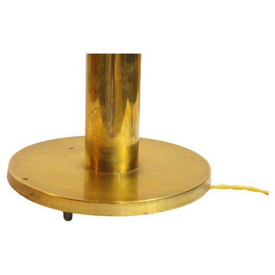 Image 1 of Danish vintage brass table lamp by Frandsen, 1970s