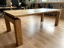 2x Studio Mesa table design en chêne