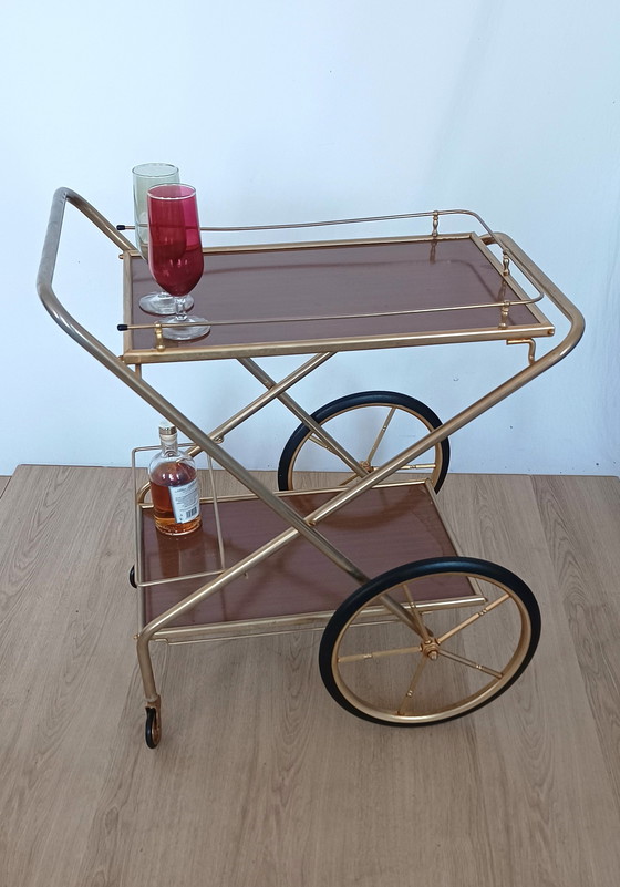 Image 1 of Sixties serving trolley