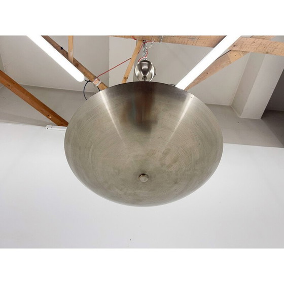 Image 1 of Vintage Art Deco chrome pendant light by Franta Anyz, Czechoslovakia 1930