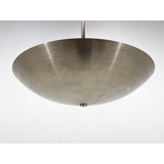 Image 1 of Vintage Art Deco chrome pendant light by Franta Anyz, Czechoslovakia 1930