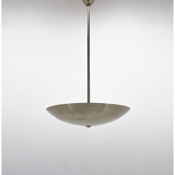 Image 1 of Vintage Art Deco chrome pendant light by Franta Anyz, Czechoslovakia 1930