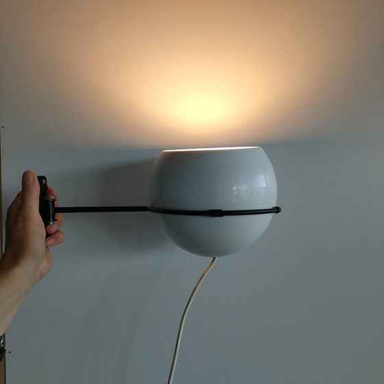 Image 1 of Vintage Gepo 1970s Wall Lamp Ball Lamp With Bracket