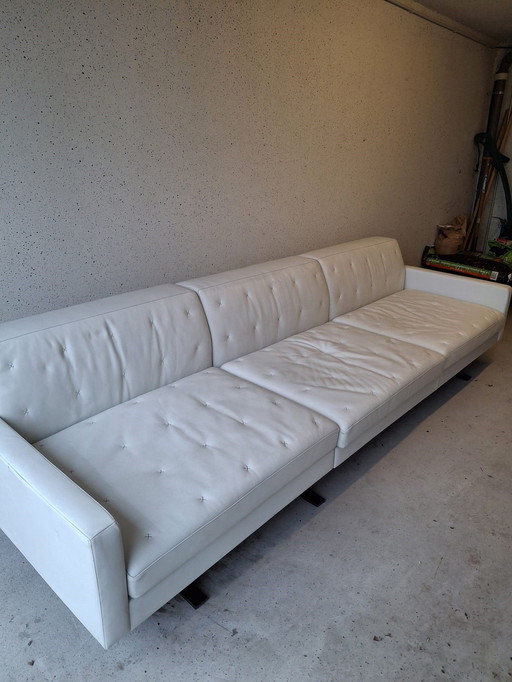 Poltrona Frau Kennedee 3-seat White Leather