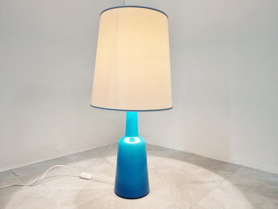 Image 1 of Kastrup Holmegaard glass table lamp, 1960s