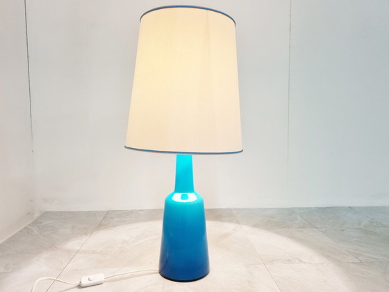 Image 1 of Kastrup Holmegaard glass table lamp, 1960s