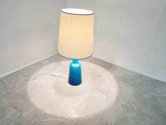 Image 1 of Kastrup Holmegaard glass table lamp, 1960s