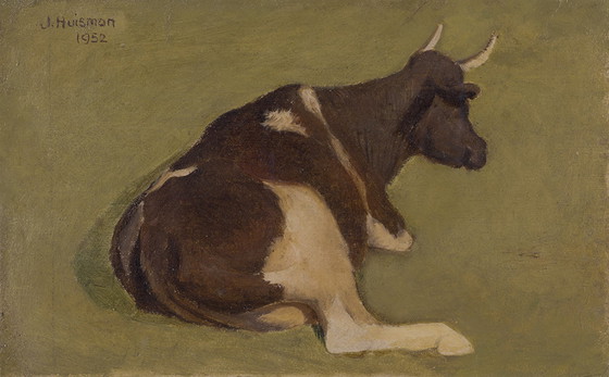 Image 1 of Jopie Huisman --- Vache couchée