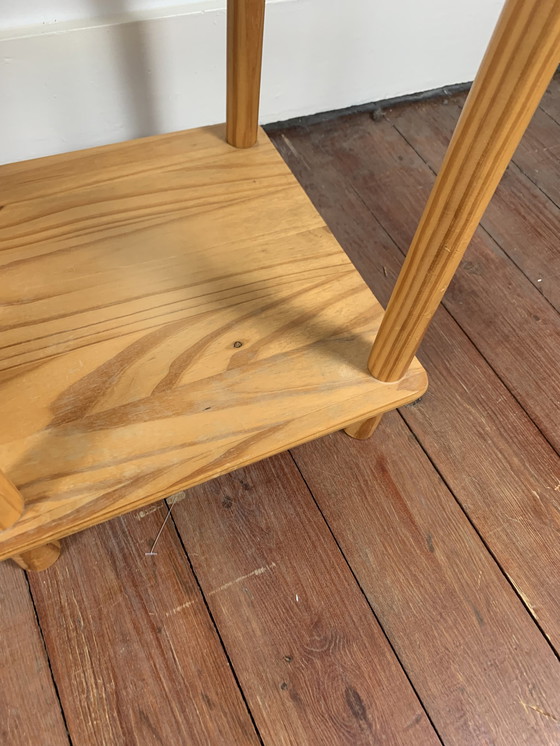 Image 1 of Pair Of Pine Bedside Tables, Circa 1980