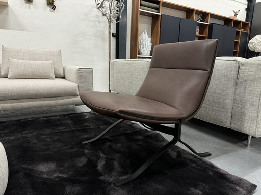 Eyye Juno Armchair Dayton Chocolat Leather