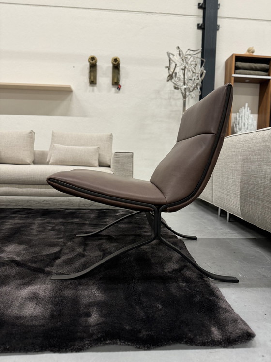 Image 1 of Eyye Juno Armchair Dayton Chocolat Leather