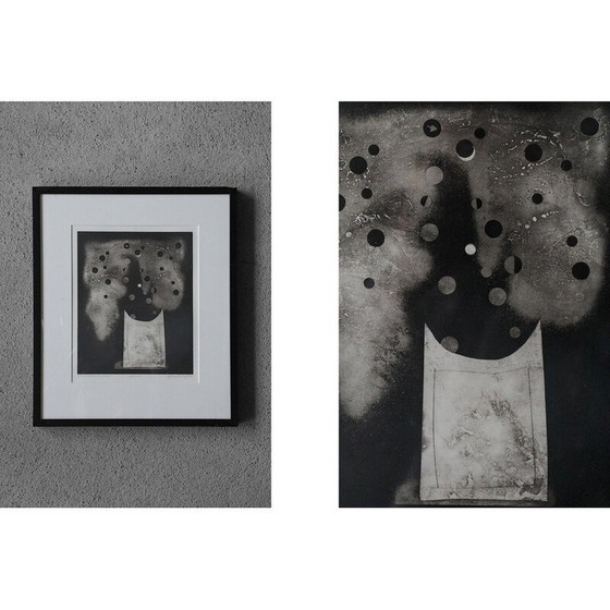 Image 1 of Dipinto vintage di Bertil Lundberg, 1980