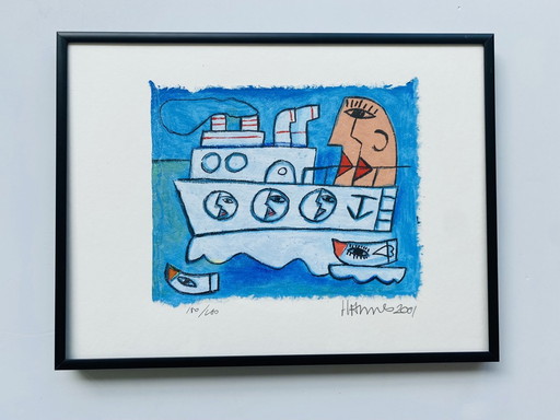 Silkscreen by Hannes Kuiper W27